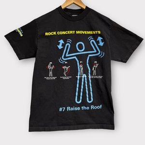 Blue Man Group How to Be a Megastar Tour 2.0 Rock Concert Movements Graphic Tee